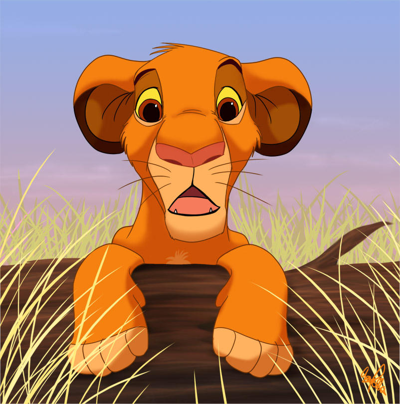 Surprise Simba by Spiritwollf on DeviantArt