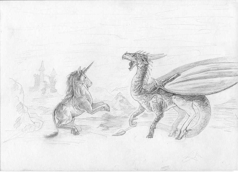 dragon vs unicorn