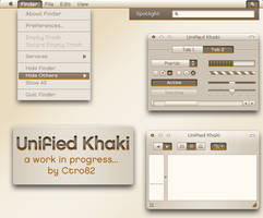 Unified Khaki Guikit Mockup