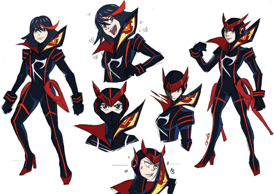 Kill La Kill/Casshern Ryuko/Senketsu by ArcanePhotographer on DeviantArt