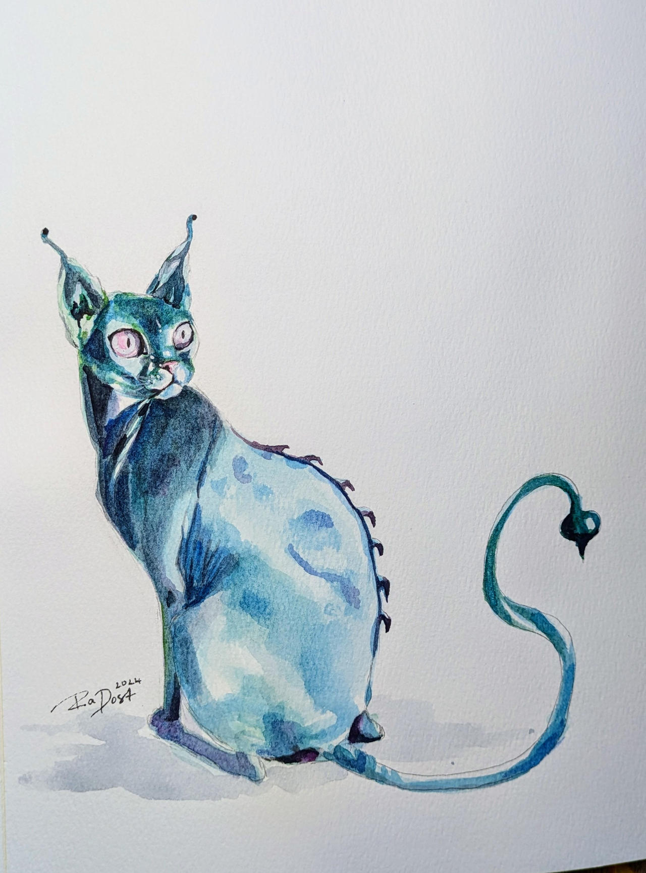 Alien Cat Rapping Alien CAT by JoyDimitrova on DeviantArt