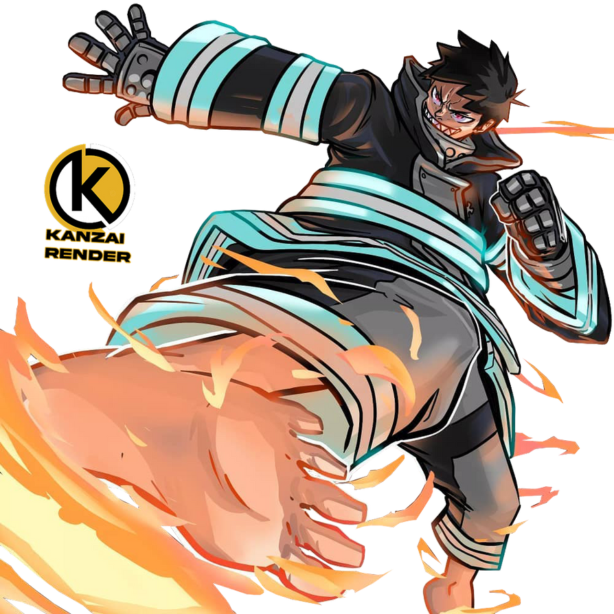 Shinra render 1 by KanzaiART on DeviantArt