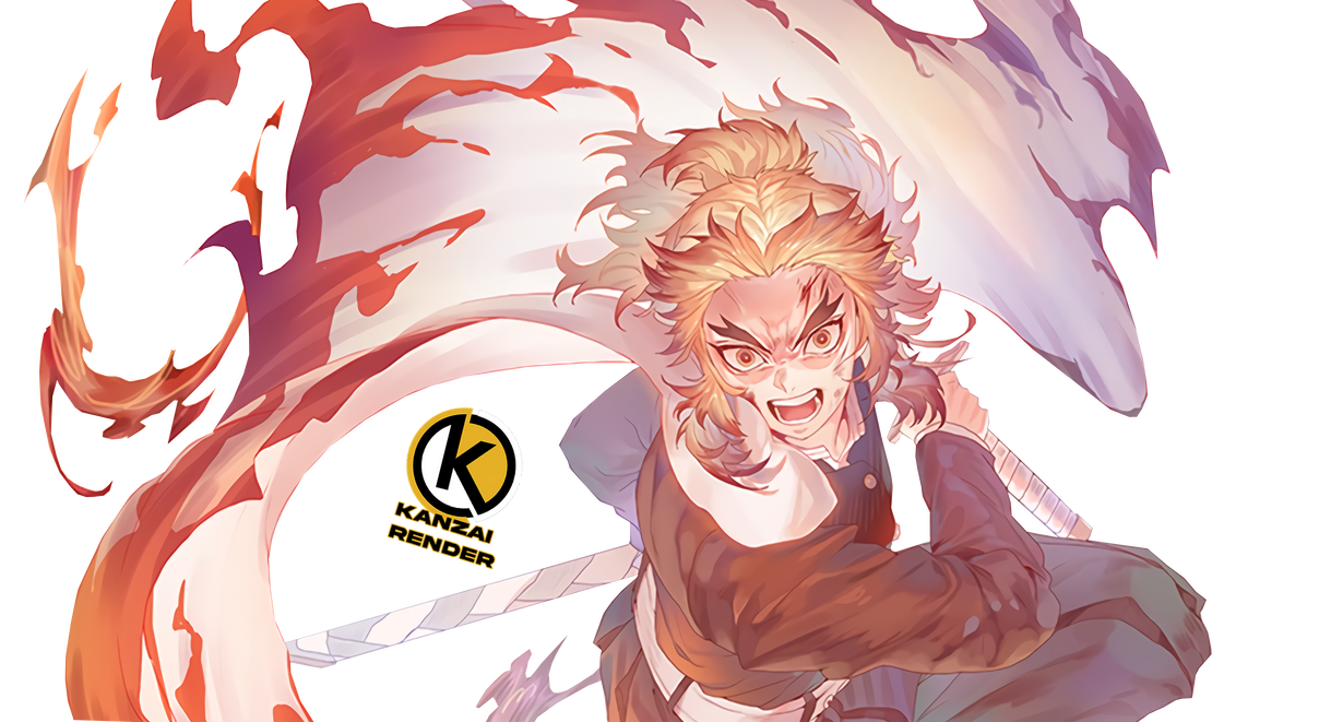 Forged Rengoku Look Rengoku render by KanzaiART on DeviantArt