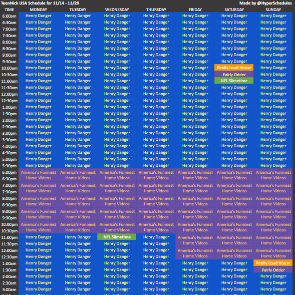 The Teennick Schedule By BobCardsForever On DeviantArt the-teennick-schedule-by-bobcardsforever-on-deviantart