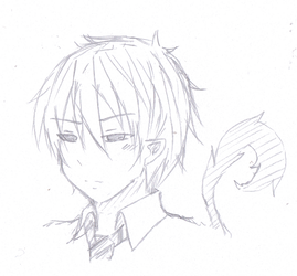 Okumura Rin Line art