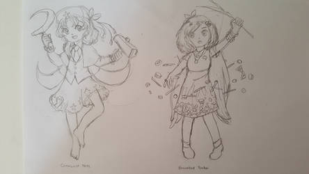 Quick Touhou OC designs