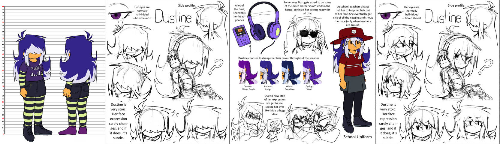 Reference Sheet - Dustine from 12F.Ave by Choccookie on DeviantArt