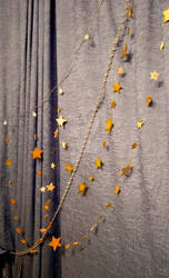 citrus stars (curtains)