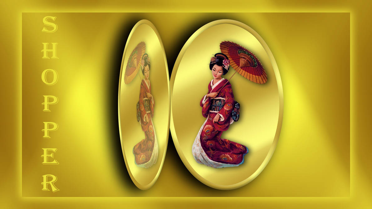 Medalion - Geisha by brombeer1247 on DeviantArt