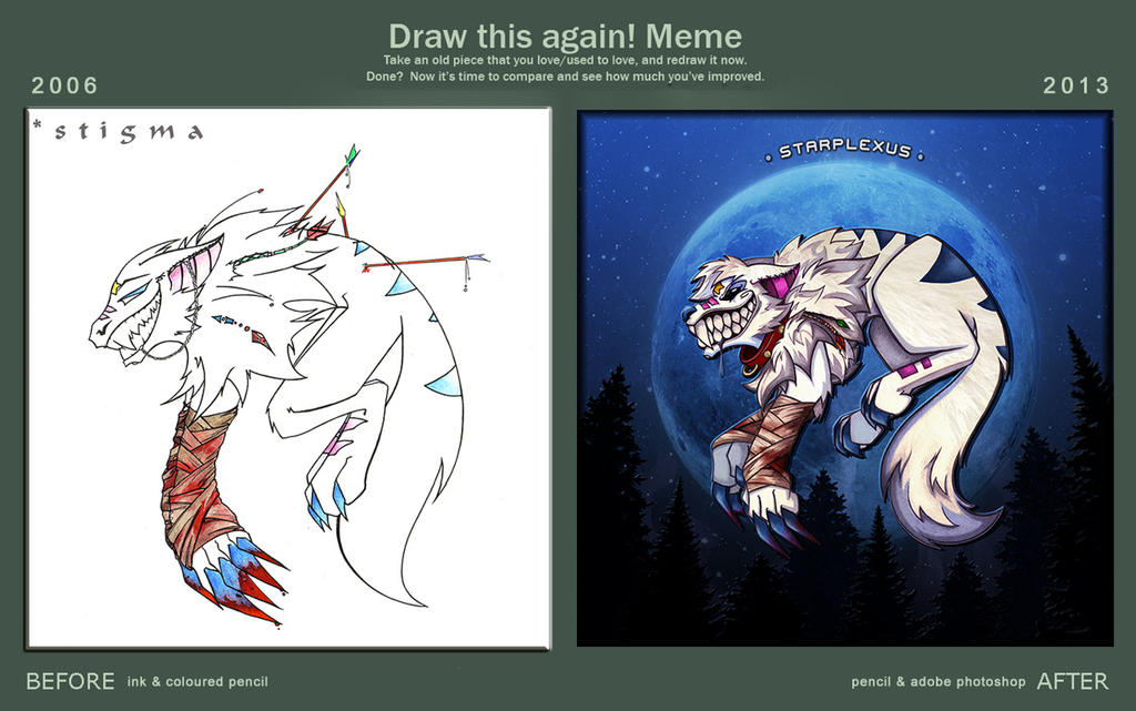 draw this again meme: stigma by starplexus