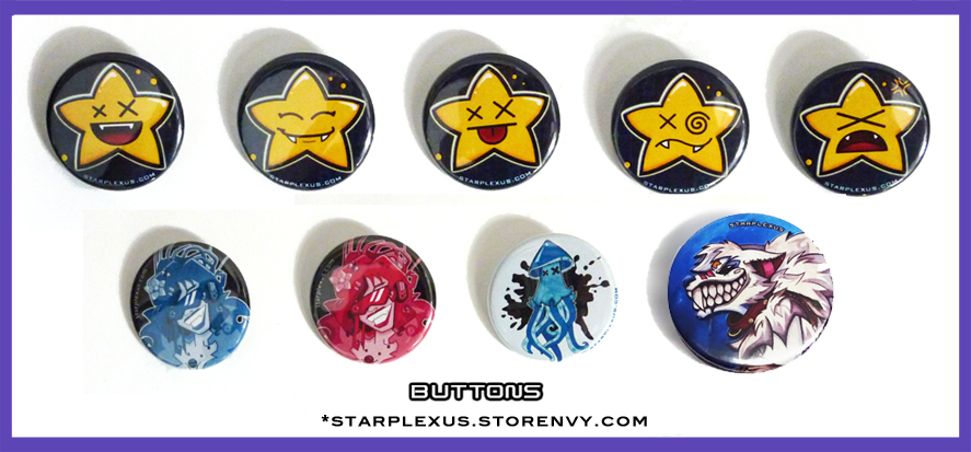 starplexus buttons by starplexus
