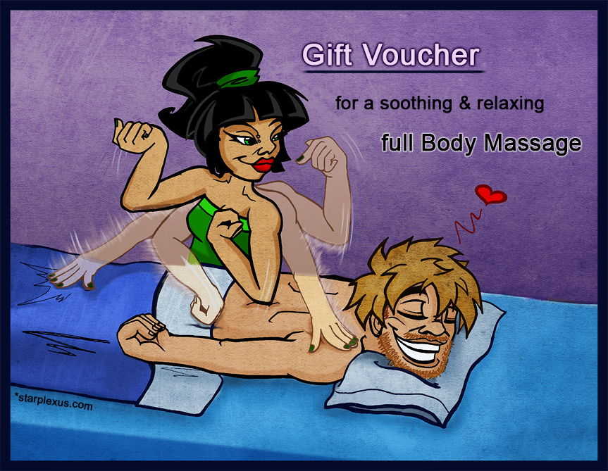 need a last minute gift? massage voucher