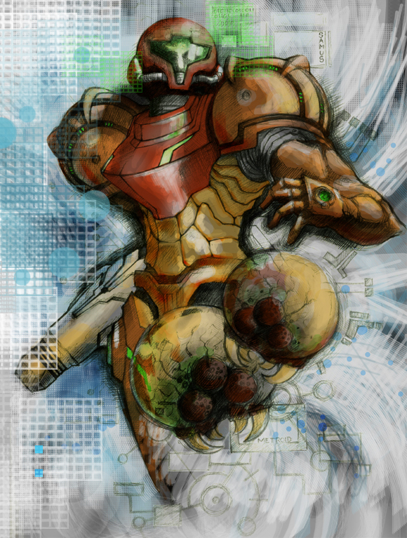 samus aran by jackbot