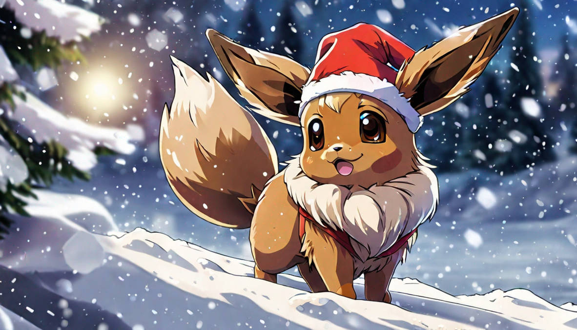 Santa Hat Eevee