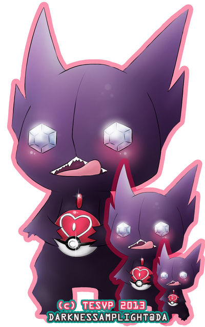 Sableye Rake Sableye by Tesvp on DeviantArt