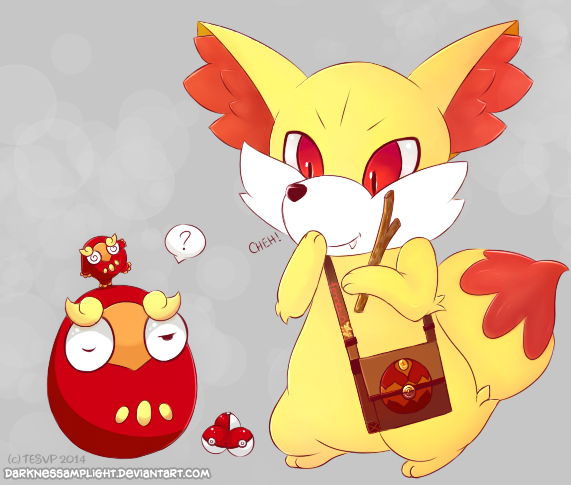 Fennekin and Darumaka