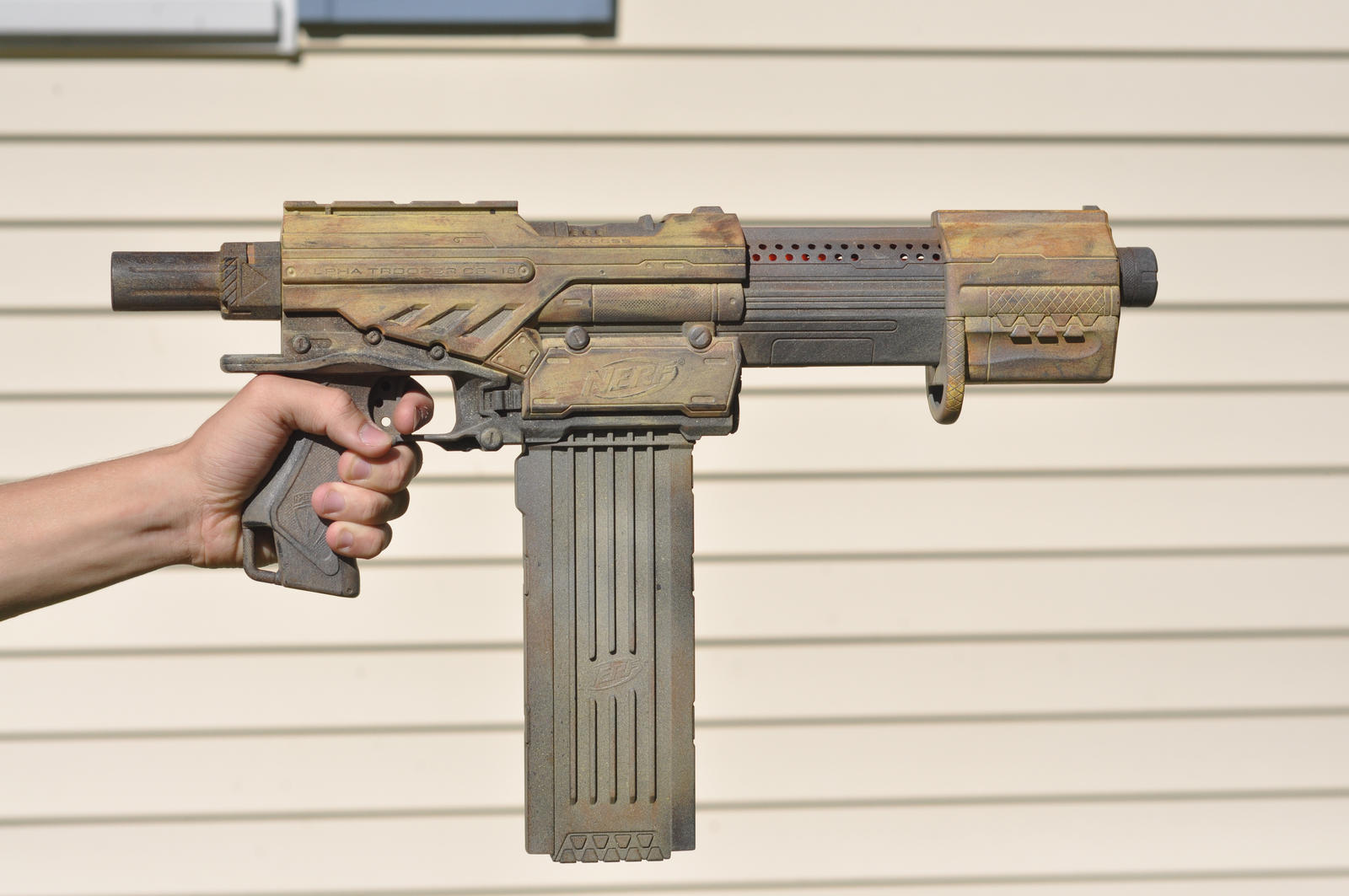 Steampunk Sniper Rifle (Nerf Longstrike) by relasine on DeviantArt