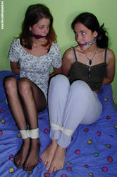 bound and gagged girls