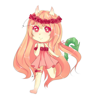 Chibi commission: rachelneko