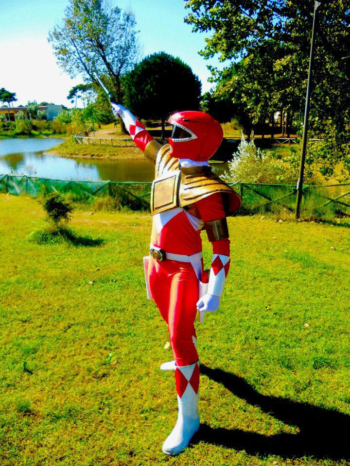 Angry Red Ranger Red Ranger to the rescue!!!!! by AndreaStarchild on DeviantArt