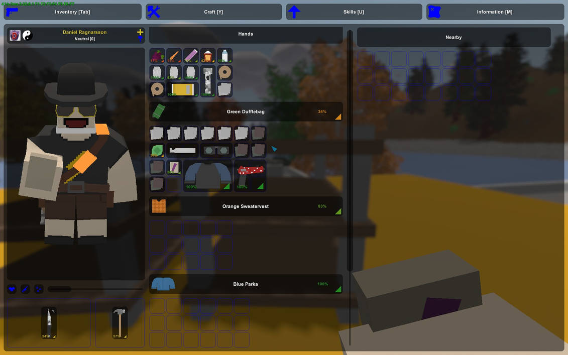 Unturned Invenotry Unturned Day 1: Inventory Check 3 by MrCarpainter556 on DeviantArt