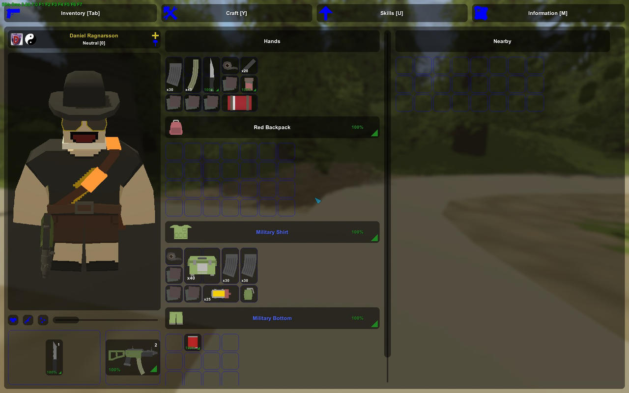 Unturned Invenotry Unturned Elver: Inventory Check 1 by MrCarpainter556 on DeviantArt