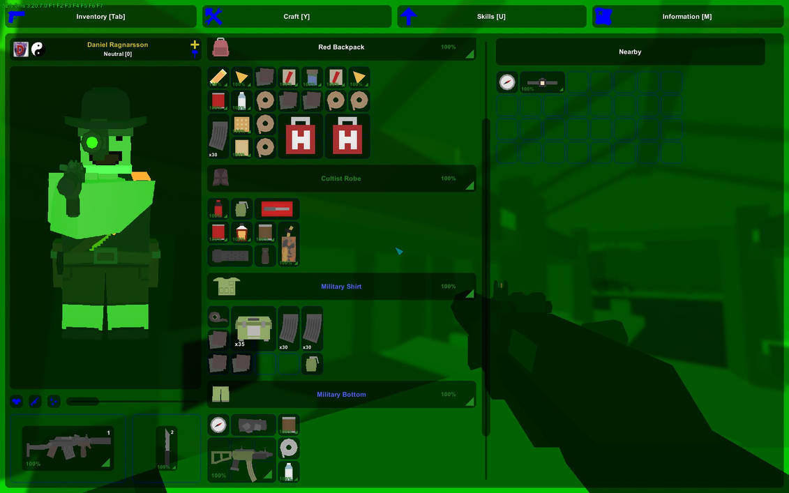 Unturned Invenotry Unturned Elver: Inventory Check 2 by MrCarpainter556 on DeviantArt