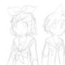 Kagamine Rin and Len (sketch)