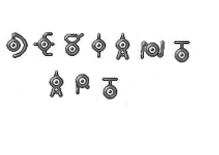 Unown Pixel Alphabet by OldManRupee on DeviantArt