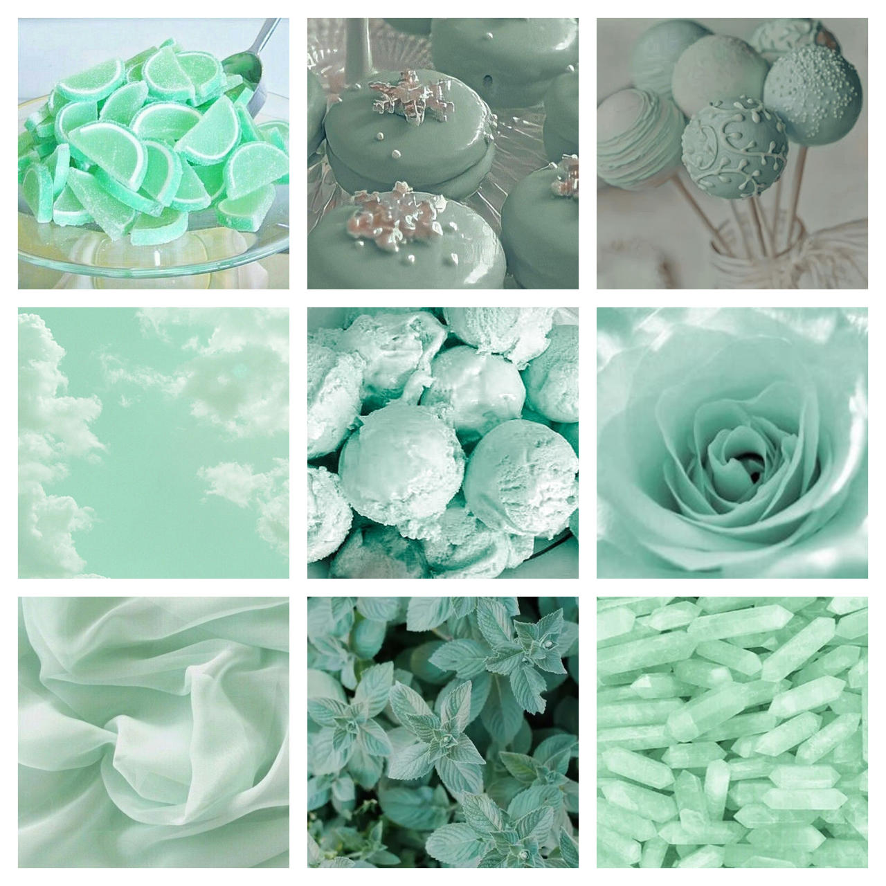 Mint Moodboard