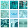Aqua Moodboard