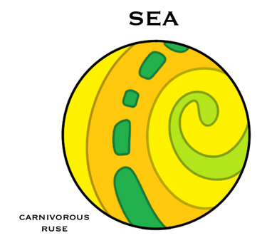Green Yellow SeaWing Egg