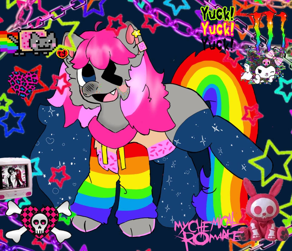 One of my favorite scenecore drawings by froggykid00 on DeviantArt