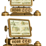 Steampunk Computer PNG Stock