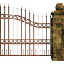 Graveyard Gate Right 2 PNG Stock