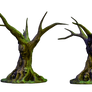 Spooky Tree 03 PNG Stock