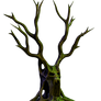 Spooky Tree 06 PNG Stock