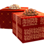 Christmas Gift Boxes PNG Stock