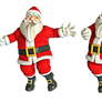 Christmas Santa PNG Stock