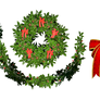 Christmas Holly 02 PNG Stock