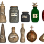 Spooky Potions PNG Stock