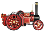 Steam Engine 03 PNG Stock by Roy3D