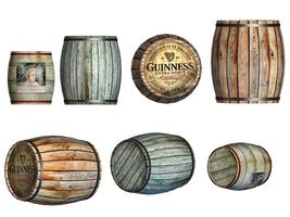 Barrels PNG Stock