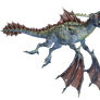 Water Dragon 02 PNG Stock