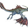 Water Dragon 03 PNG Stock