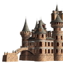 Castle 23 PNG Stock
