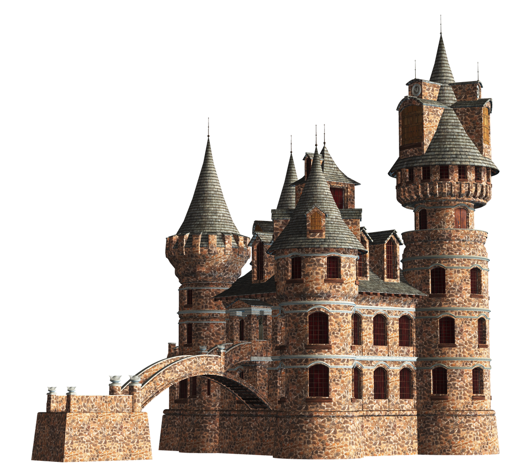 Castle 23 PNG Stock