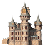 Castle 24 PNG Stock