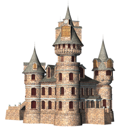 Castle 24 PNG Stock