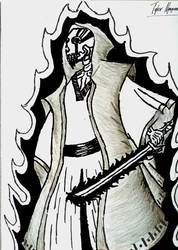 The Grim Reaper in Bleach form